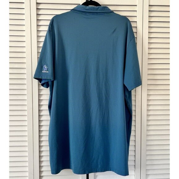 Ralph Lauren RLX Men's Performance Polo Shirt Green Blue XXL - Picture 4 of 9